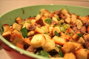 thanksgiving stuffing recipe