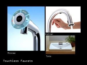 touch faucets