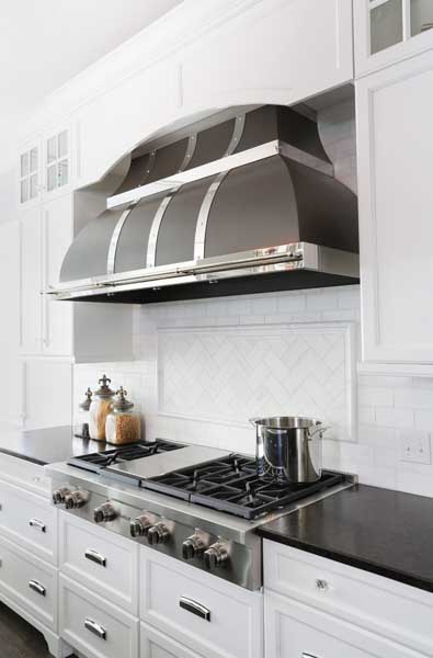 Up-to-the-Minute Kitchen Ideas: Metal Range Hoods