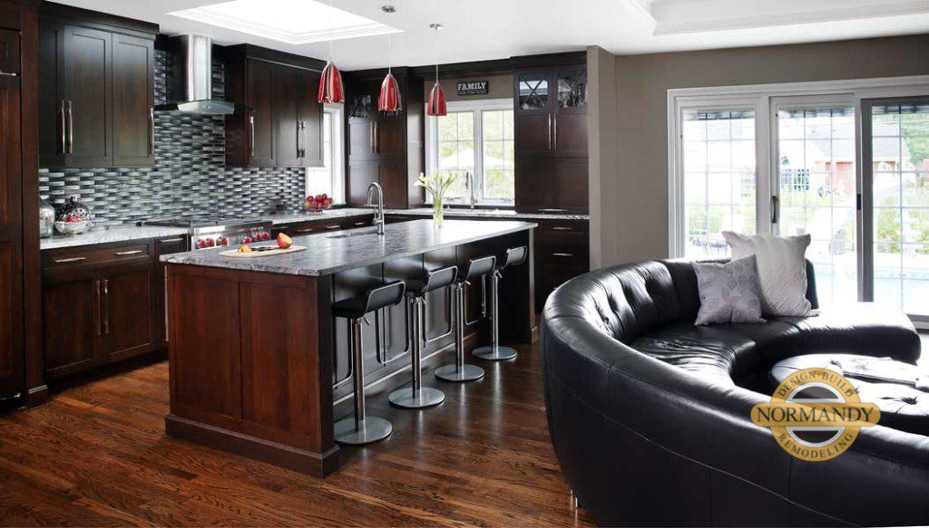 La Grange Home Makeover Modern Kitchen Remodel and Exterior Updates