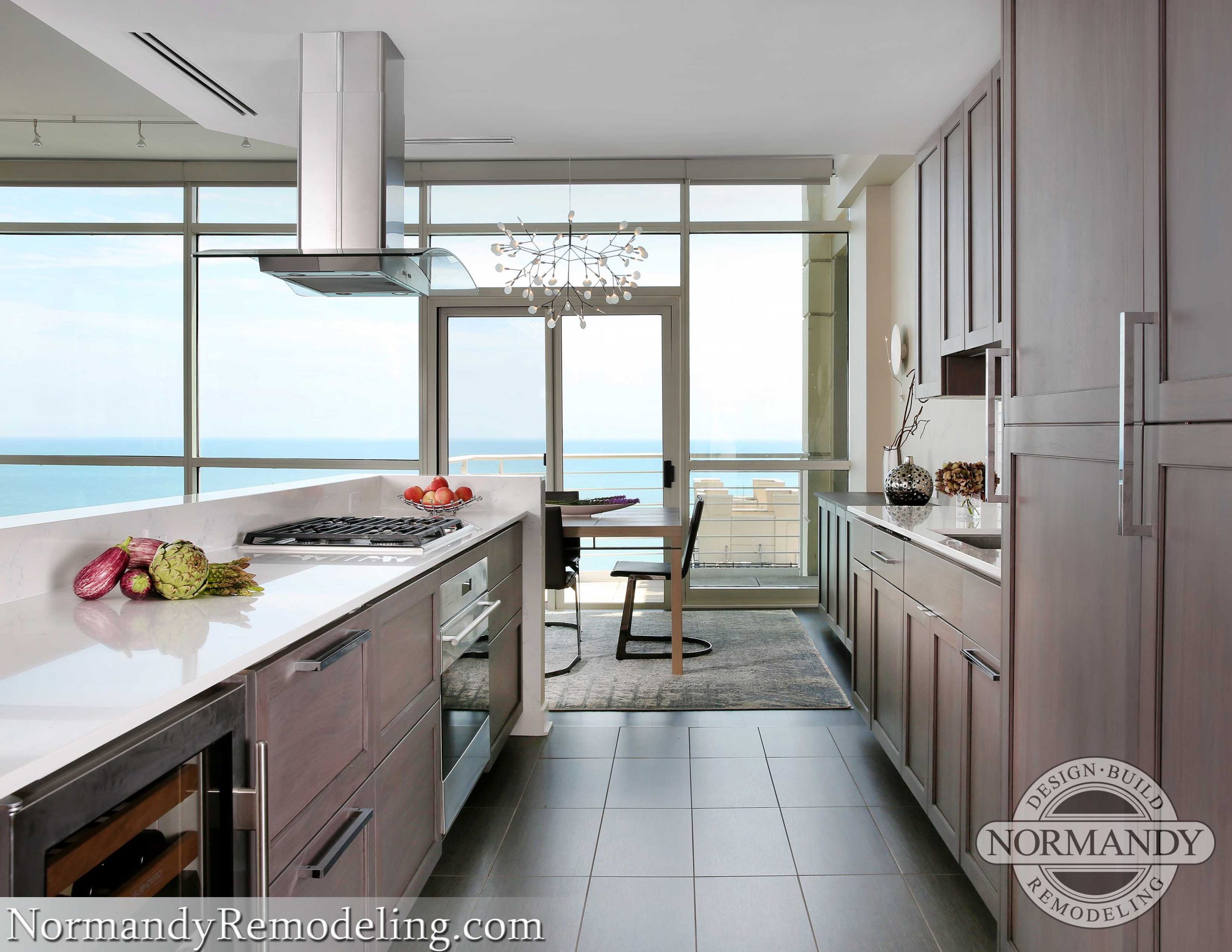 Chicago Condo Renovation with View of Lake Michigan