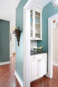 butlers pantry and additional kitchen storage