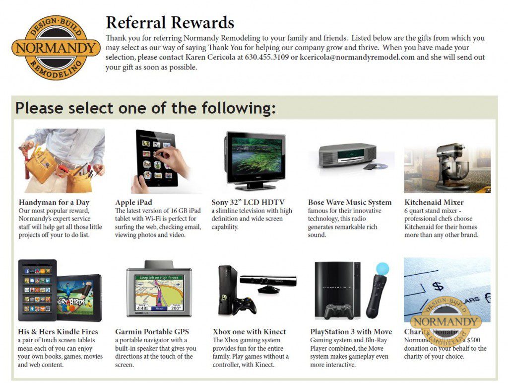 referral rewards