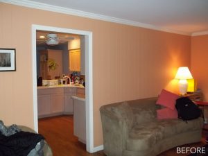 Wall between Kitchen and Family room