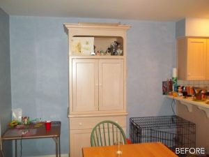 Mid-Century Modern Kitchen before remodeling