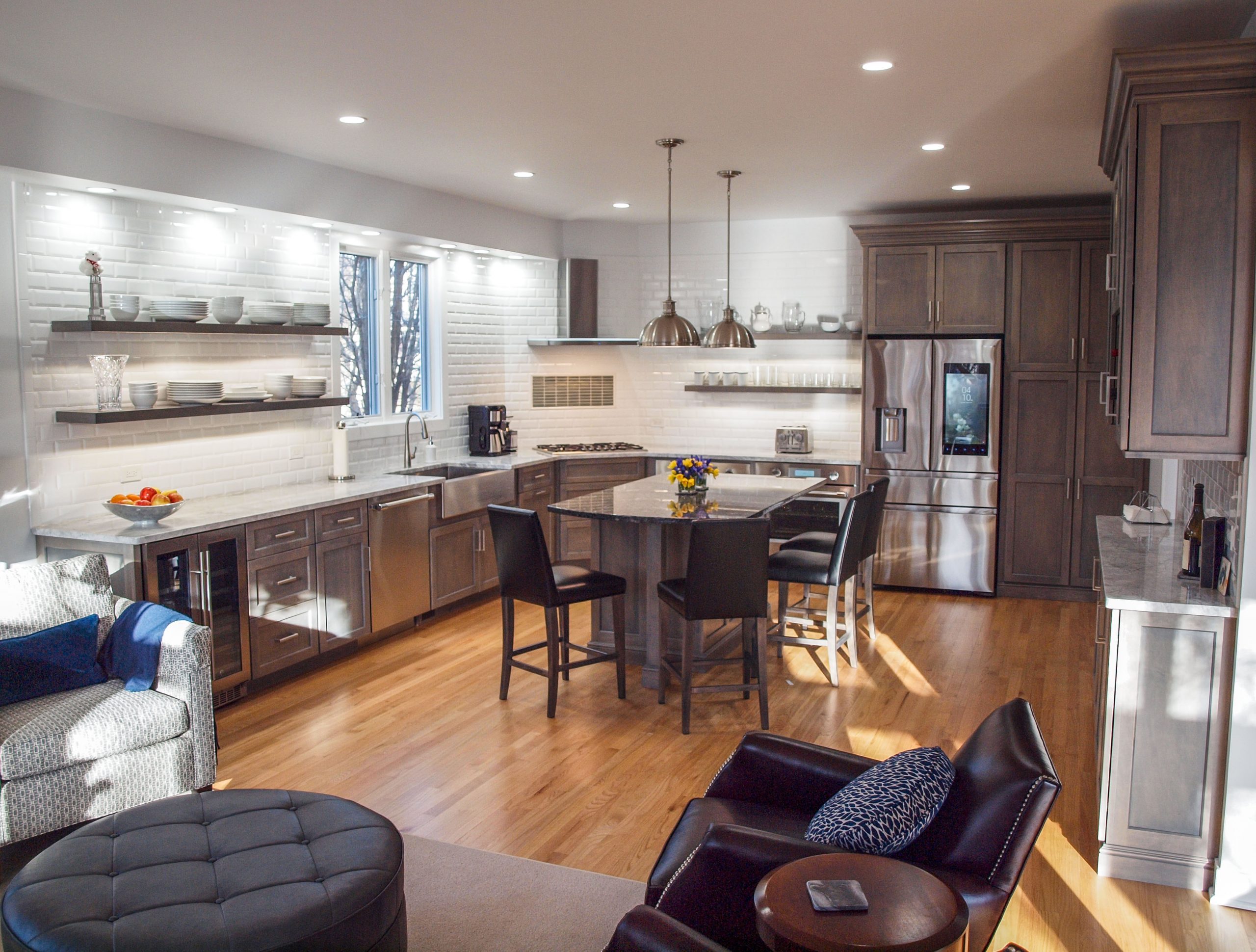 Kitchen remodel for a prairie style home