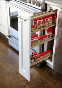 vertical spice cabinet