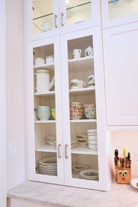 Rule of Thumb for Stacked Kitchen Cabinets