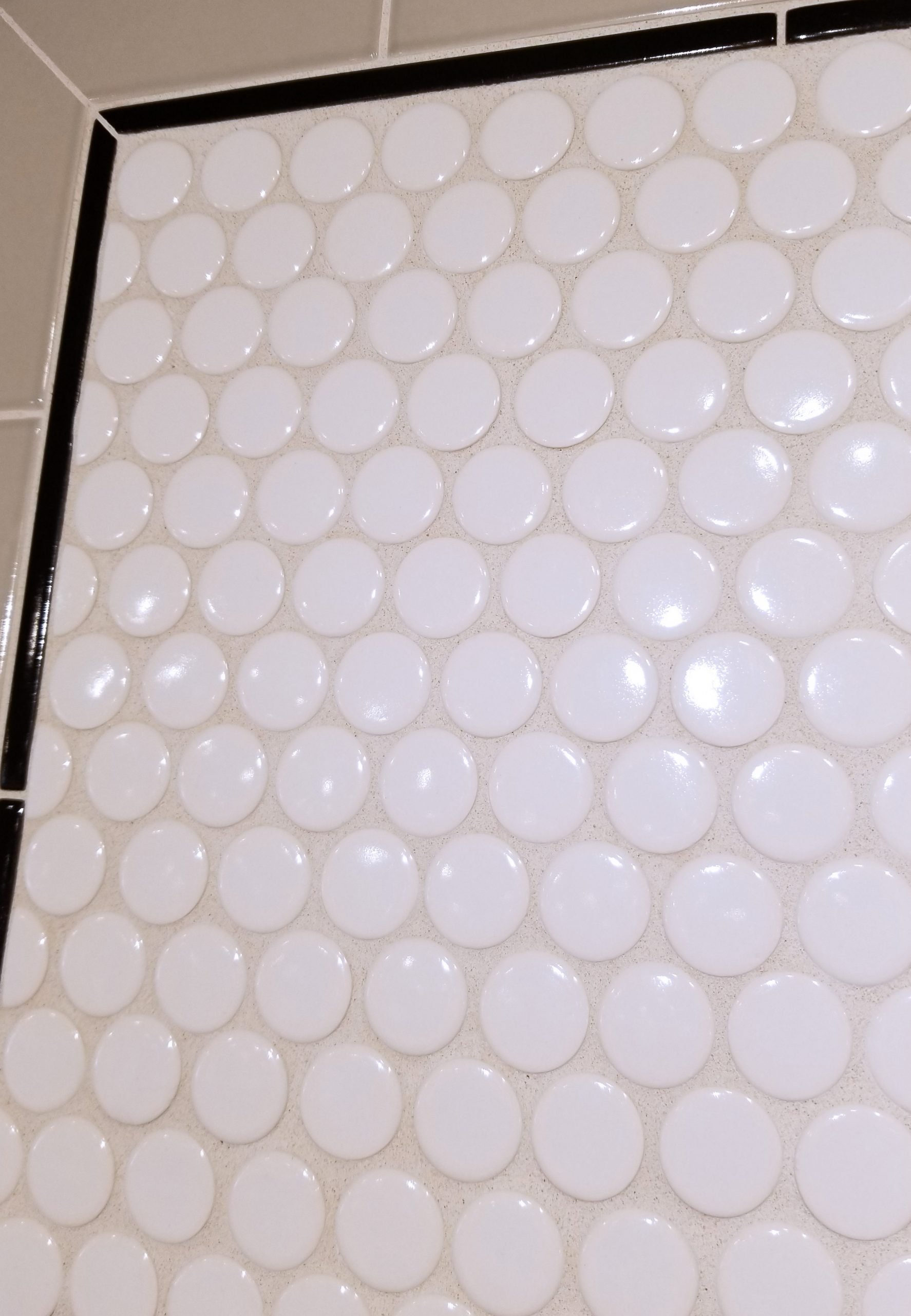 White Penny Tile