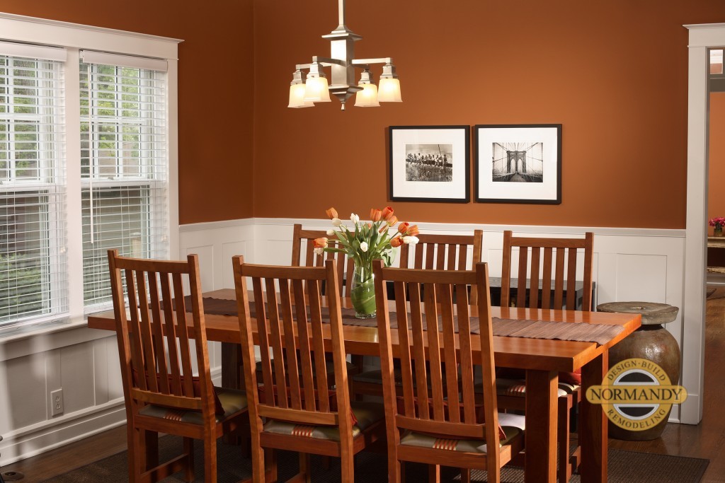 Dining Room with Paneling