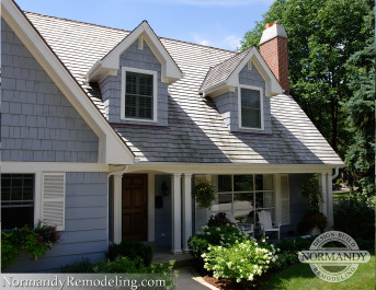 Tudor style home