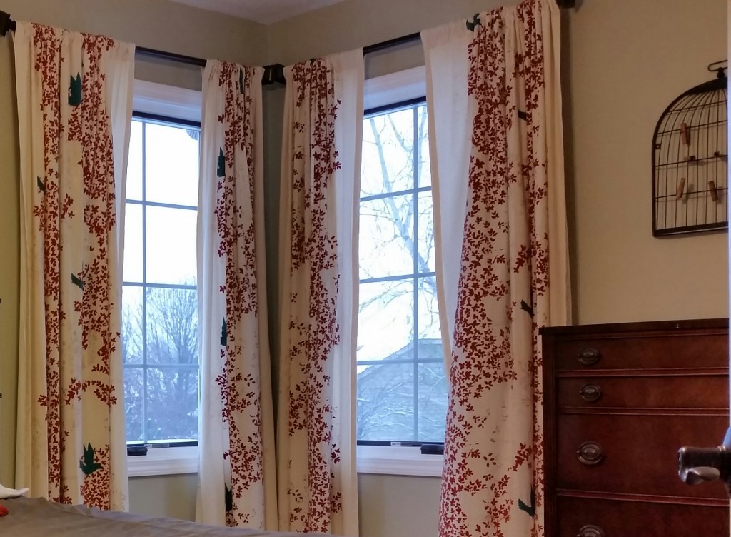 Bedroom window treatments