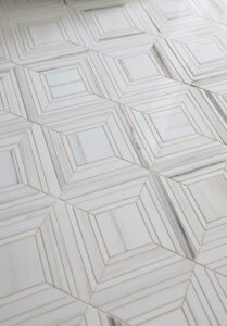 decorative heated floor tile