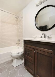 A Dark Bathroom Vanity Can be Timeless, Trendy, or Sophisticated