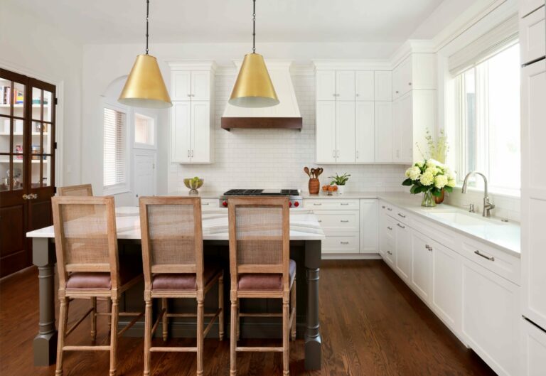 Rule of Thumb for Stacked Kitchen Cabinets