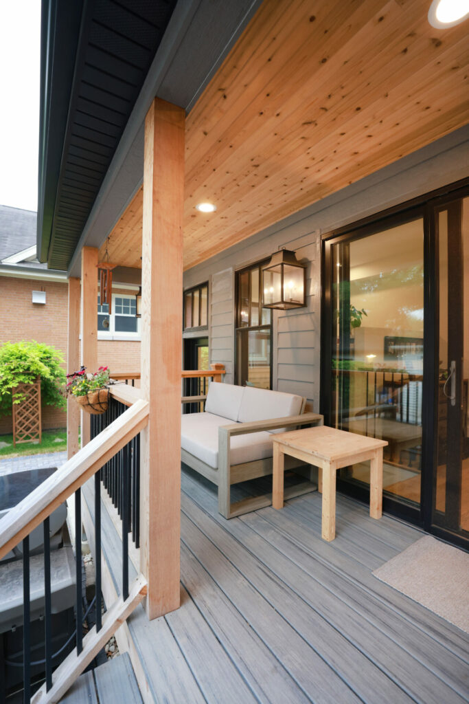 Punch Up Your Porch With A Paneled Ceiling - Normandy Remodeling