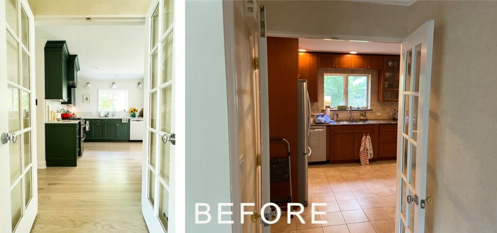 Forest Green Kitchen Benefits From Floor Plan Revamp - Normandy Remodeling