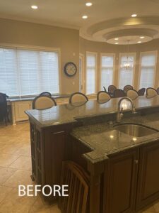 Before DNR kitchen Winnetka 3