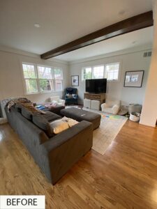 Before family room in Park Ridge