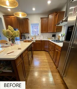 Before kitchen in Park Ridge cropped